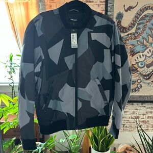 🔥 Diesel Bomber Jacket! Distorded Camo, Never Worn - Fresh With Tags 🏷️